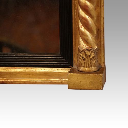 fig 1. Regency gilt overmantle mirror