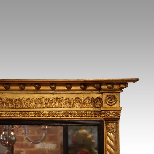 fig 5. Regency gilt overmantle mirror