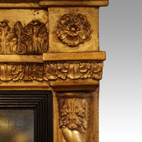 fig 7. Regency gilt overmantle mirror
