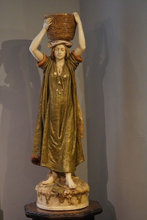 Large Royal Dux Figure by Alois Hempel