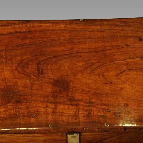 fig 2. Victorian small brass bound campaign chest