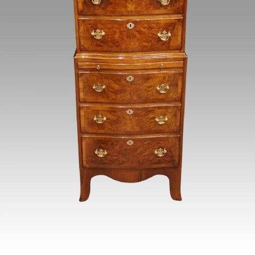 fig 1. George V Walnut tallboy