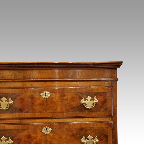 fig 5. George V Walnut tallboy