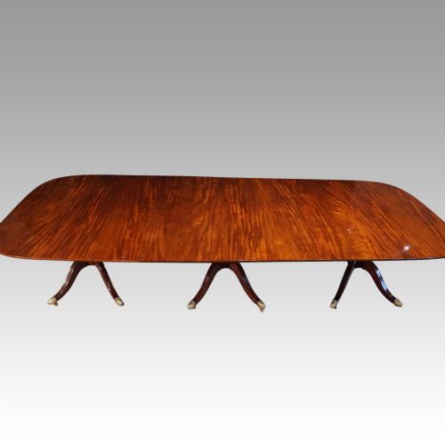 Large Georgian Mahogany Dining Table