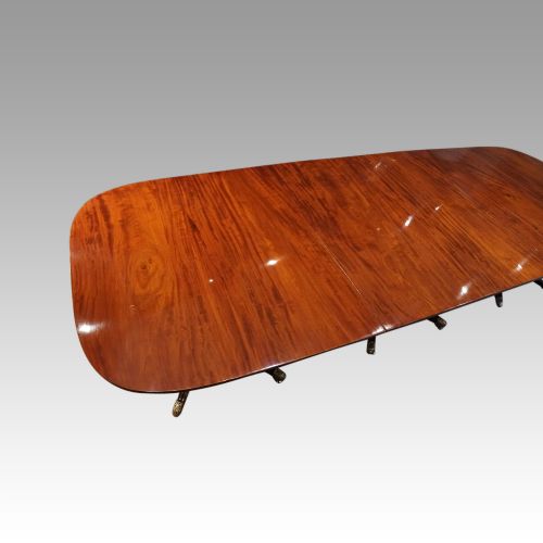 fig 5. Large Georgian mahogany dining table