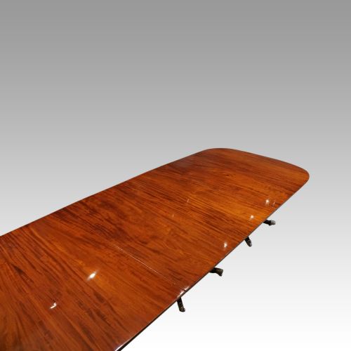 fig 7. Large Georgian mahogany dining table