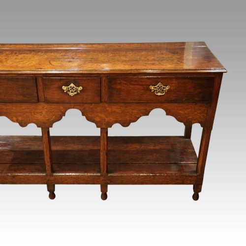 fig 6. Antique oak dresser