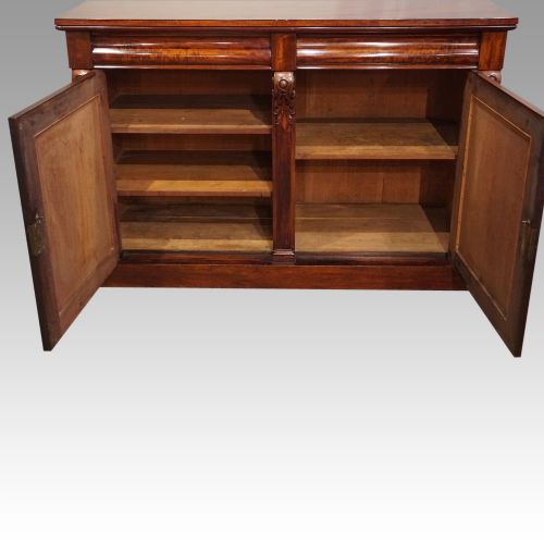fig 4. Victorian mahogany chiffonier sideboard