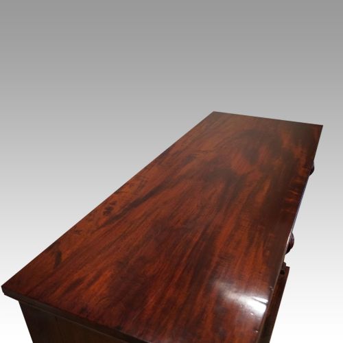 fig 6. Victorian mahogany chiffonier sideboard