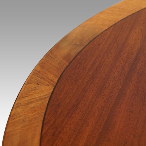fig 5. Regency style mahogany dining table