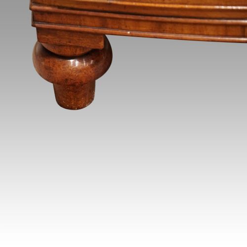 fig 2. Georgian mahogany bow-fronted chest