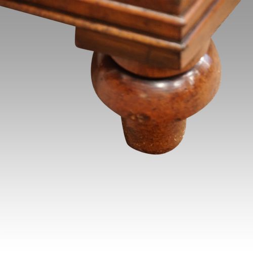 fig 3. Georgian mahogany bow-fronted chest