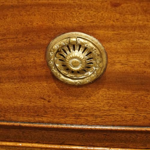 fig 5. Georgian mahogany bow-fronted chest