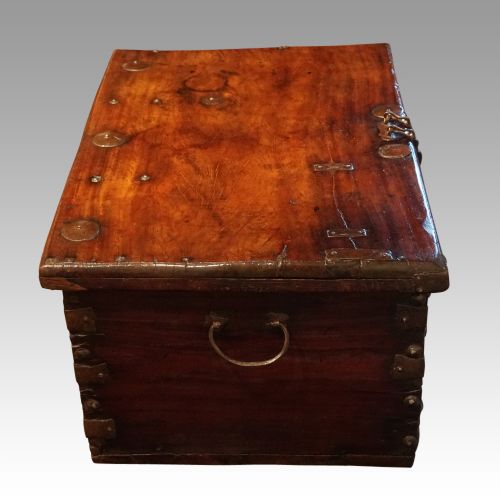 fig 7. Antique merchant trunk