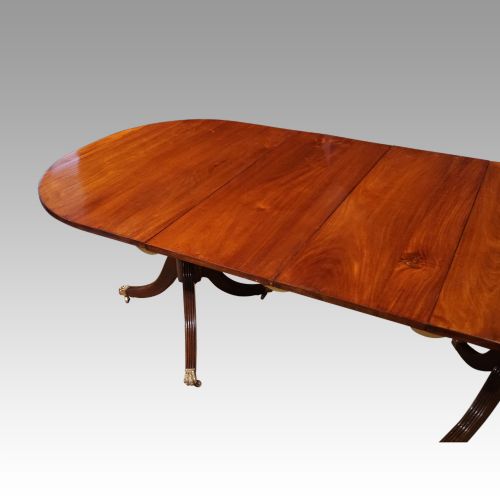 fig 1. Georgian style mahogany dining table