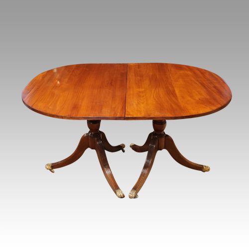 fig 6. Georgian style mahogany dining table