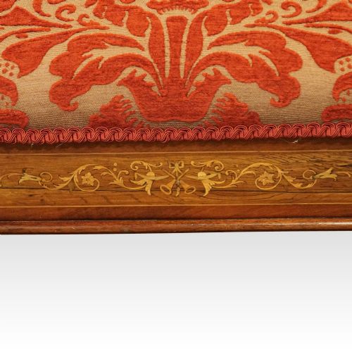 fig 4. Edwardian inlaid piano stool