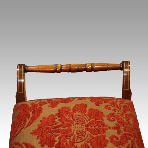 fig 5. Edwardian inlaid piano stool