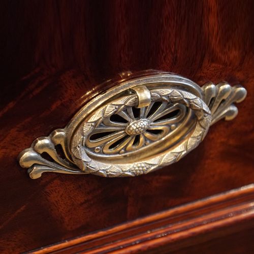fig 4. Edwardian mahogany library bookcase