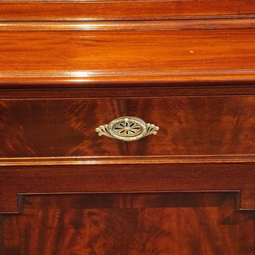 fig 6. Edwardian mahogany library bookcase