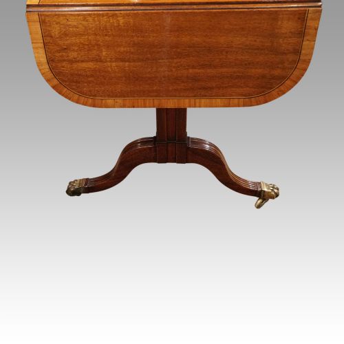 fig 4. Regency mahogany inlaid sofa table