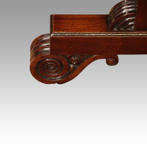 fig 3. Regency mahogany library table