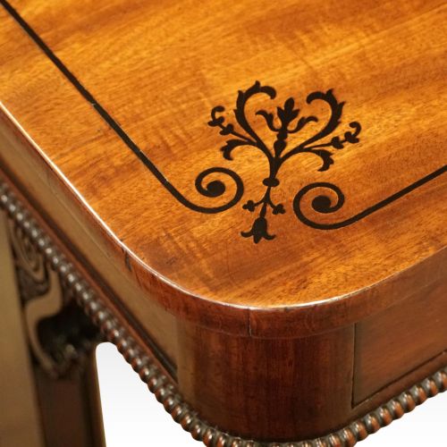 fig 4. Regency mahogany library table