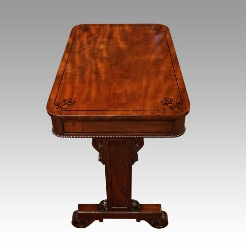 fig 5. Regency mahogany library table