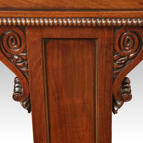 fig 7. Regency mahogany library table