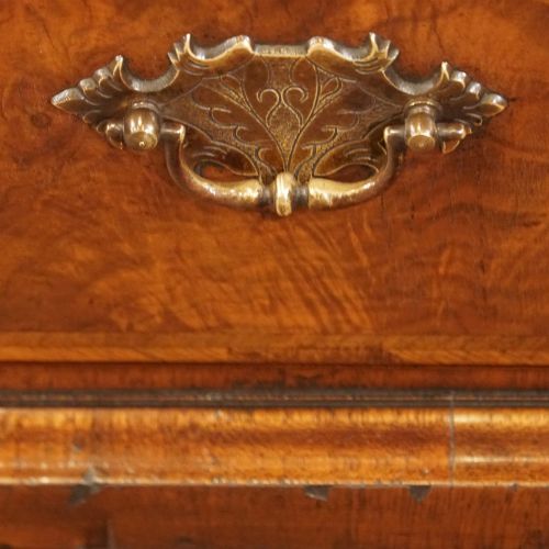fig 7. Walnut pedestal desk by Waring and Gillow