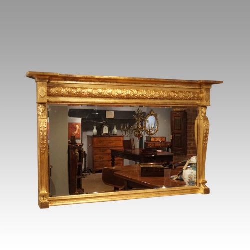 fig 1. Regency gilt Egyptian revival mirror