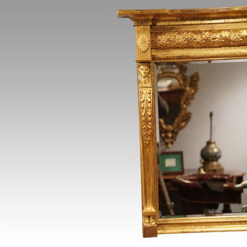 fig 4. Regency gilt Egyptian revival mirror