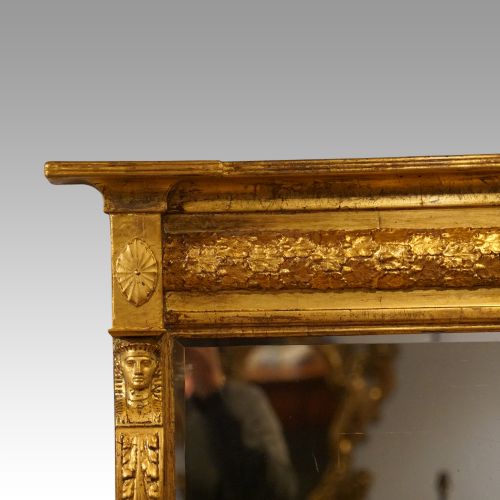 fig 5. Regency gilt Egyptian revival mirror