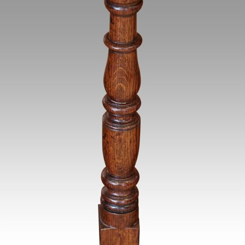 fig 1. Antique oak potboard dresser base