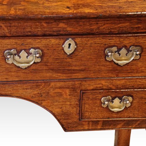 fig 5. Antique oak potboard dresser base