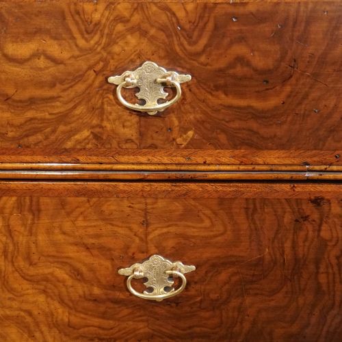 fig 7. George I walnut chest on stand