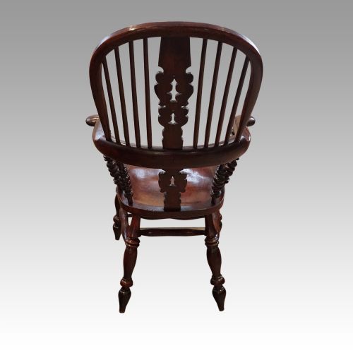 fig 3. Antique Yorkshire broad armchair