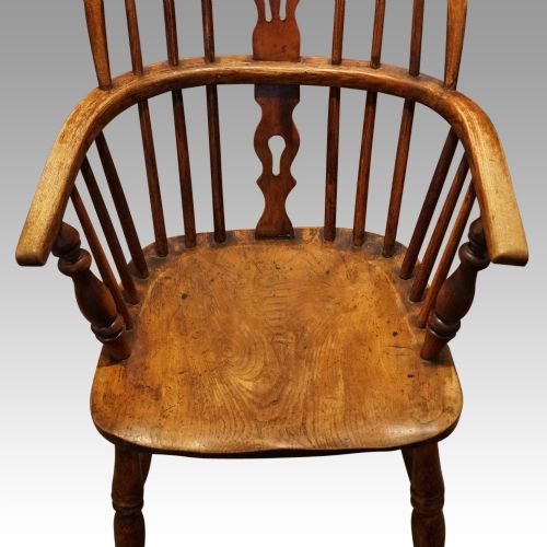 fig 3. Set of 6 19thc Windsor armchairs