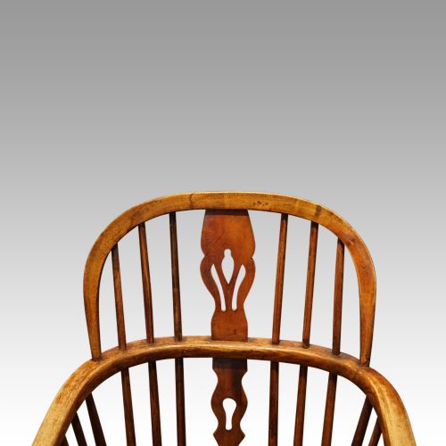 fig 4. Set of 6 19thc Windsor armchairs