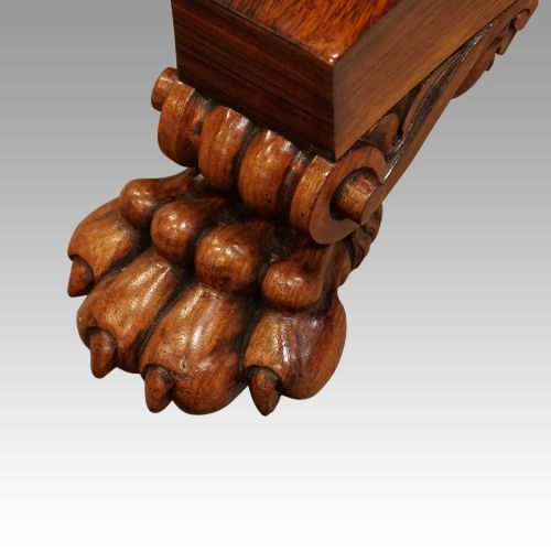 fig 2. William IV rosewood dining table