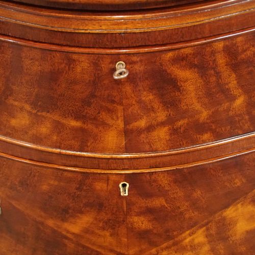 fig 3. Edwardian small serpentine chest