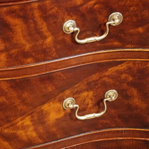 fig 5. Edwardian small serpentine chest