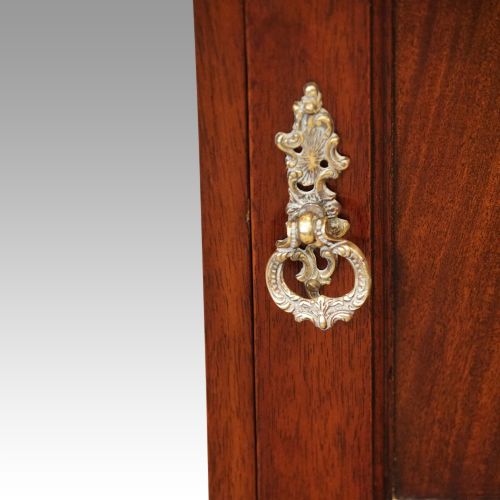 fig 6. Pair of Edwardian mahogany bedside cabinets