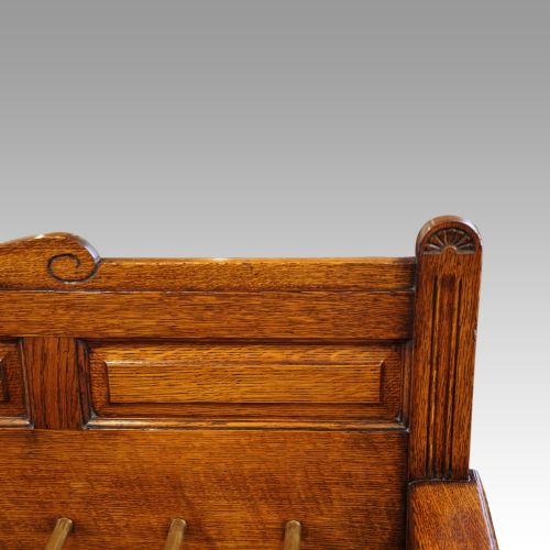 fig 5. Victorian oak country house stick stand