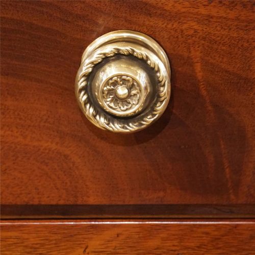 fig 5. Georgian mahogany linen press 