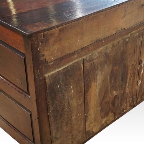 fig 3. Antique oak dresser base