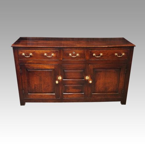 fig 5. Antique oak dresser base