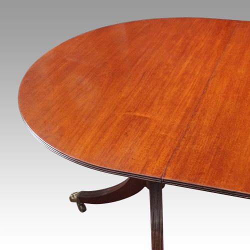 fig 5. Regency style twin pillar dining table