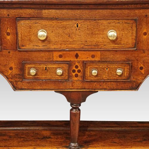 fig 4. George III oak pot board dresser base