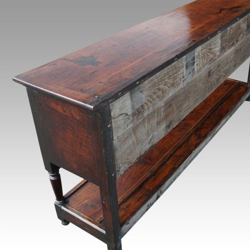 fig 5. George III oak pot board dresser base